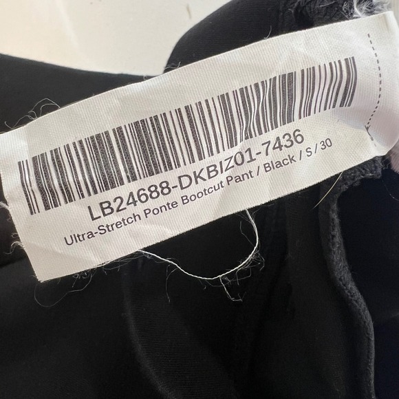 Quince‎ | Ultra-Stretch Ponte Straight Leg Pull On Dress Pants Black Size Small - Picture 6 of 8